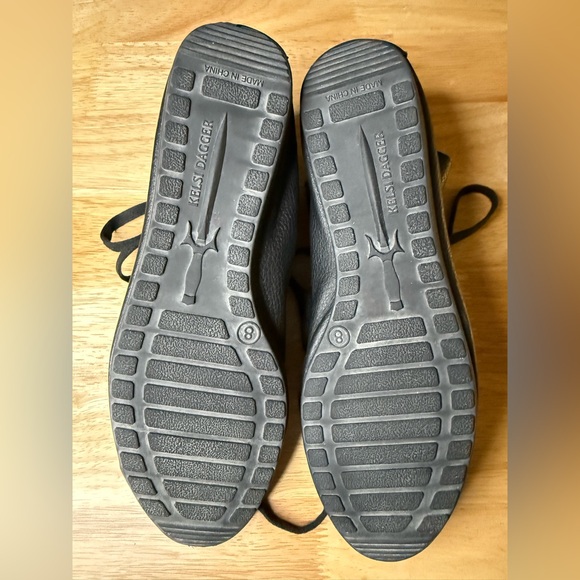 Kelsi Dagger Black Hightop Boots - Women’s Size 8 - Balletcore - Picture 4 of 8